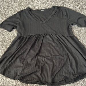 Black maternity shirt size small
